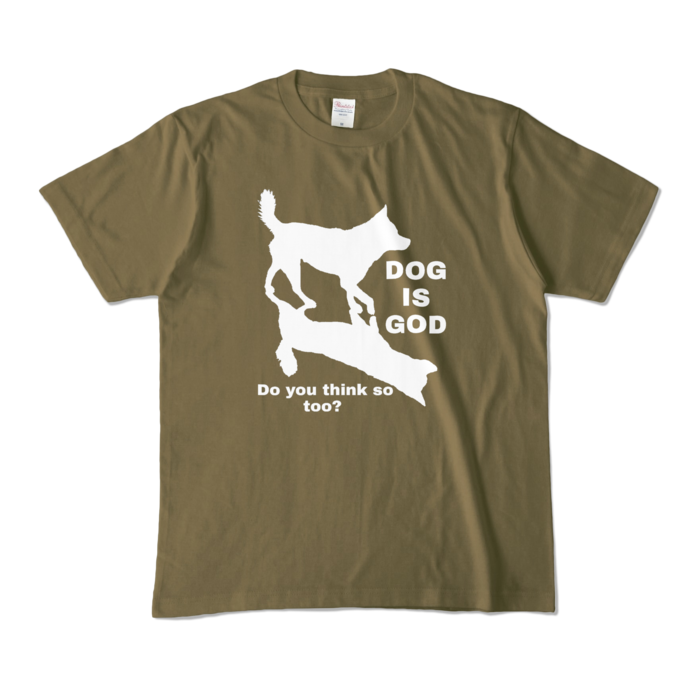 カラーTシャツ - M - オリーブ (濃色)