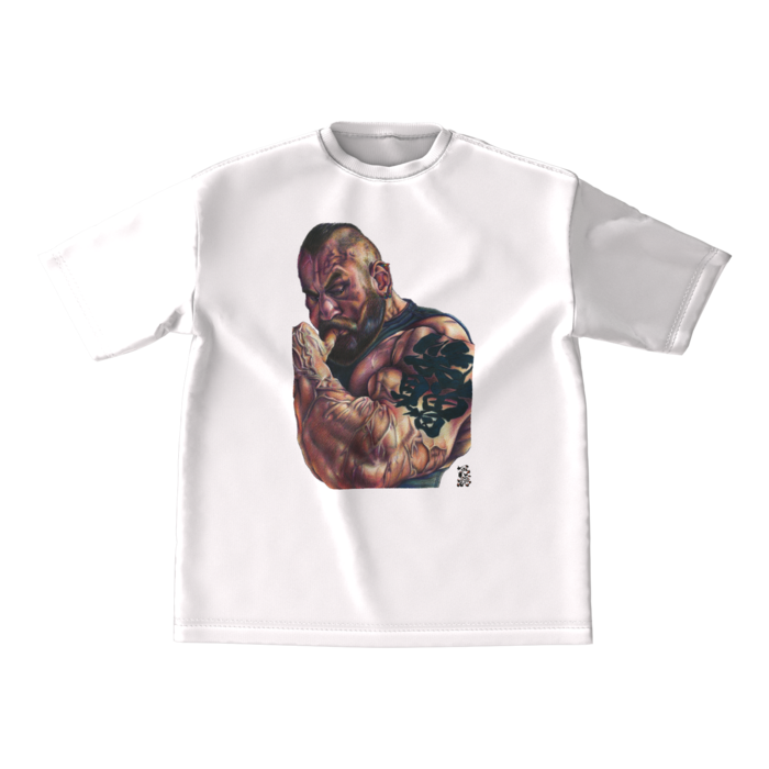 ビッグシルエットTシャツ - M - 両面