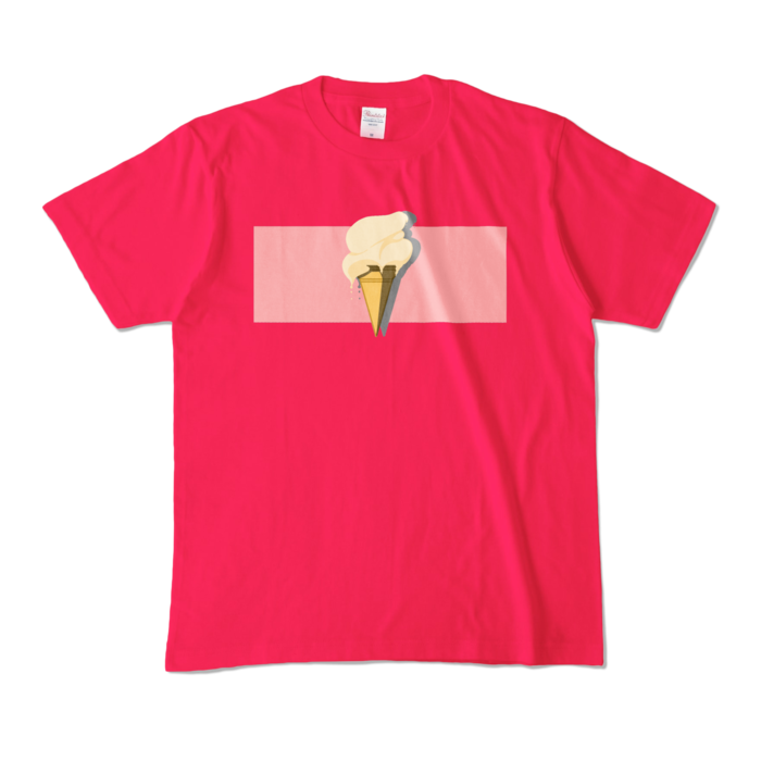 カラーTシャツ - M - ホットピンク (濃色)