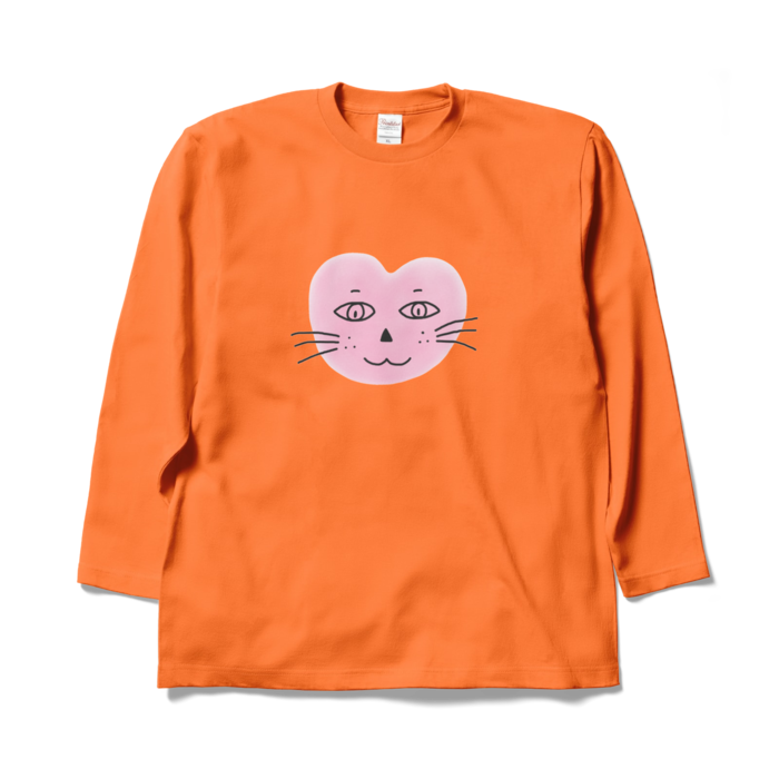 ロングスリーブTシャツ - XL - オレンジ