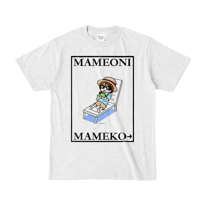 カラーTシャツ(淡色) - S - アッシュ