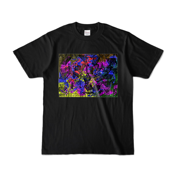 カラーTシャツ - S - ブラック (濃色)