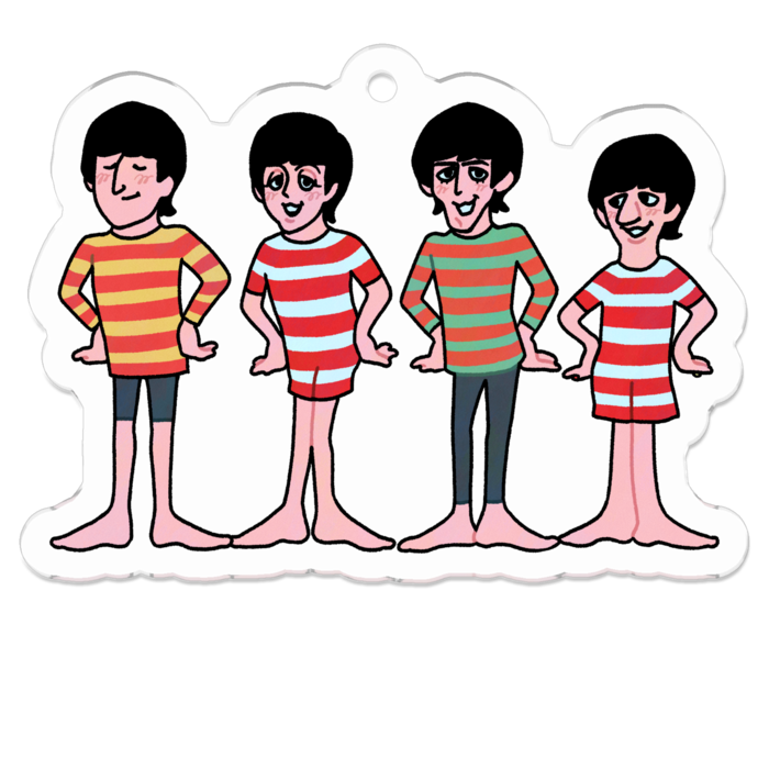 アクリルキーホルダー - W50 × 50mm 以内