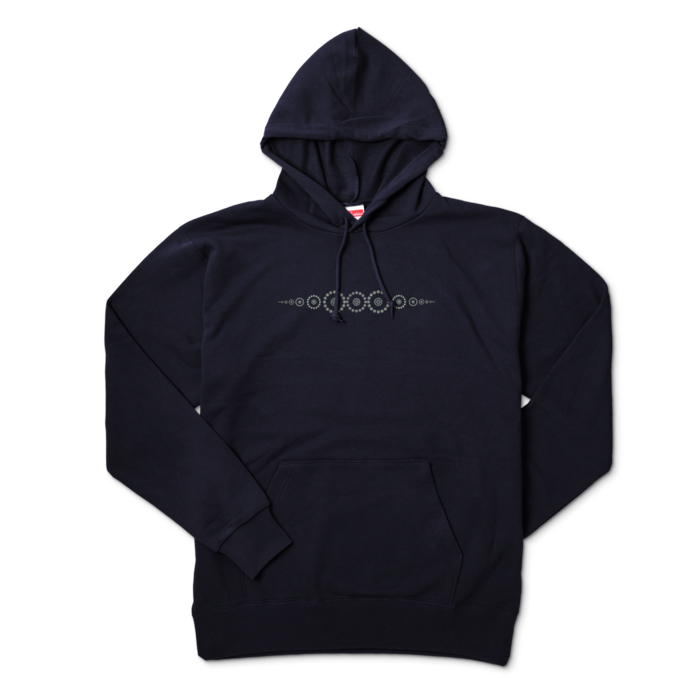 パーカー - XL - ネイビー