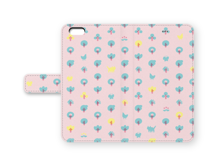 手帳型iPhoneケース - iPhone6 Plus