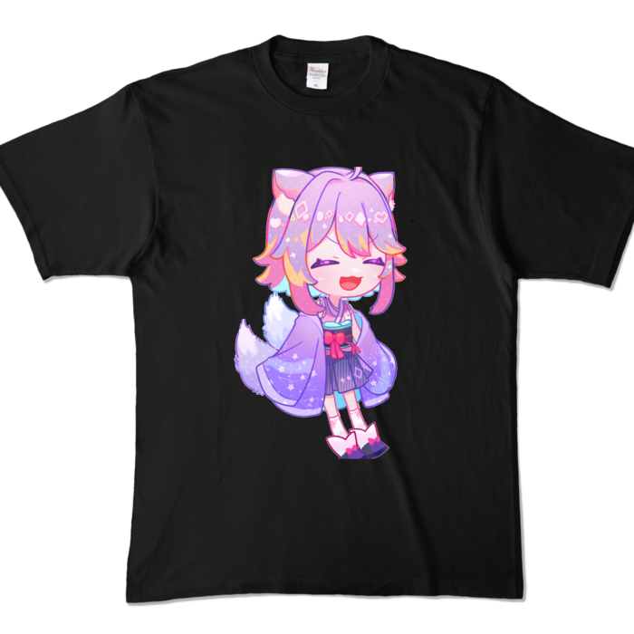 カラーTシャツ - XL - ブラック (濃色)