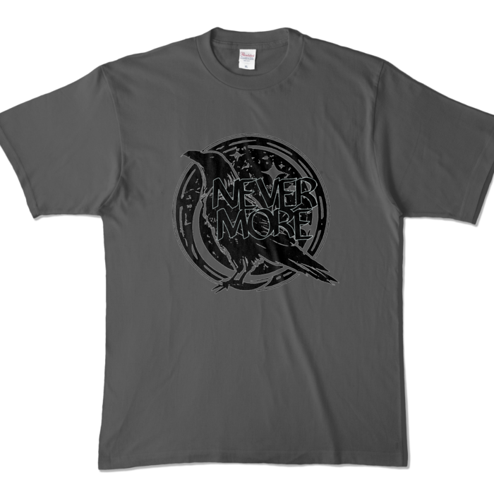 Color T-shirt - XL - Charcoal (Dark)カラーTシャツ - XL - チャコール (濃色)