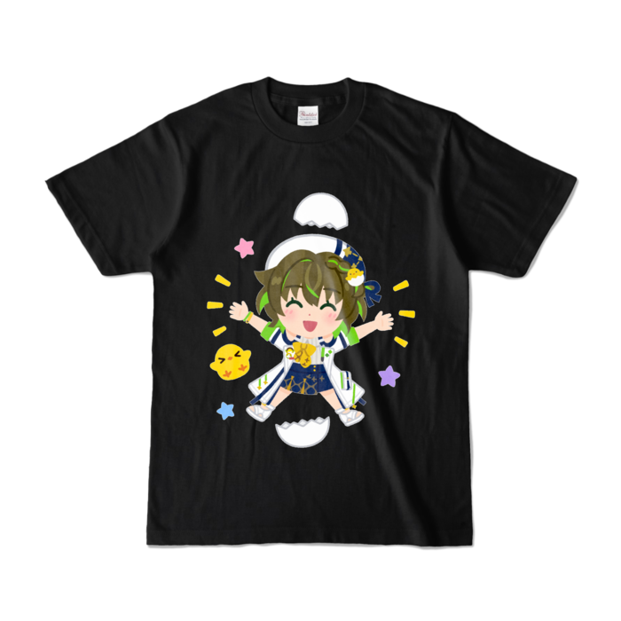 カラーTシャツ - S - ブラック (濃色)