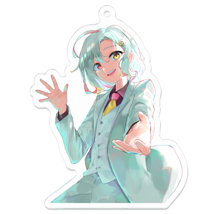 アクリルキーホルダー - 70 x 70 (mm)