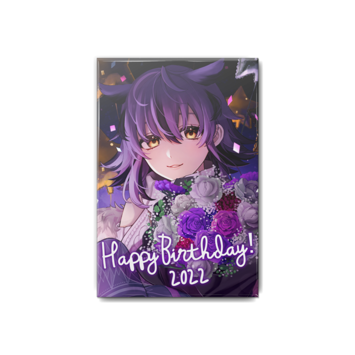 缶バッジ - 54x80mm