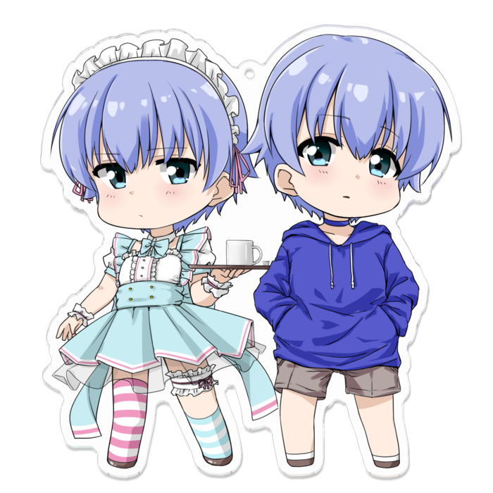 アクリルキーホルダー - 100 x 100 (mm)