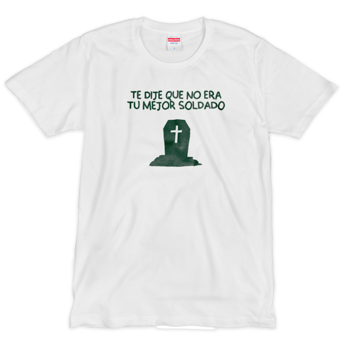 Camiseta (serigrafía) - L - blancaTシャツ（シルクスクリーン印刷） - L - 1色(1)