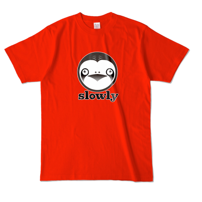 カラーTシャツ - L - レッド (濃色)