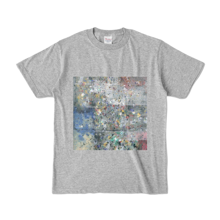 カラーTシャツ - S - 杢グレー (濃色)