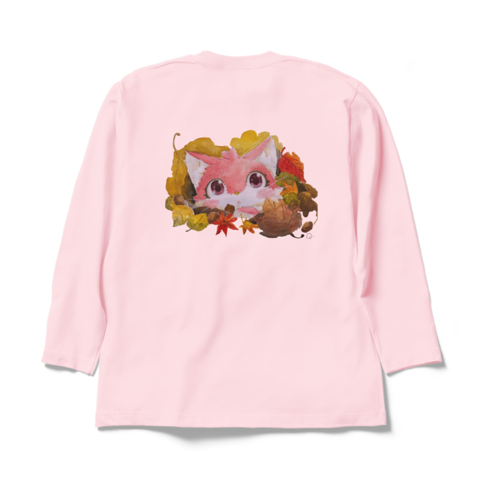 ロングスリーブTシャツ - XL - ライトピンク(1)