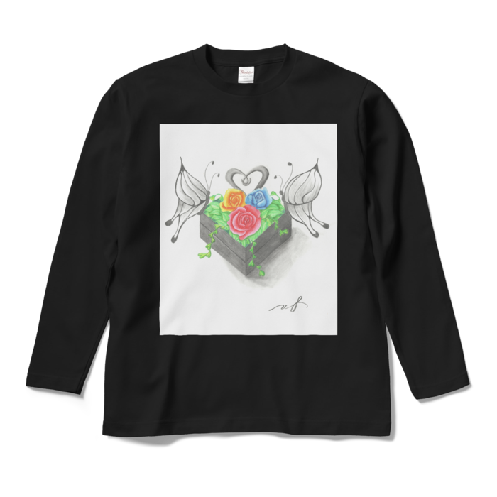 ロングスリーブTシャツ - M - ブラック