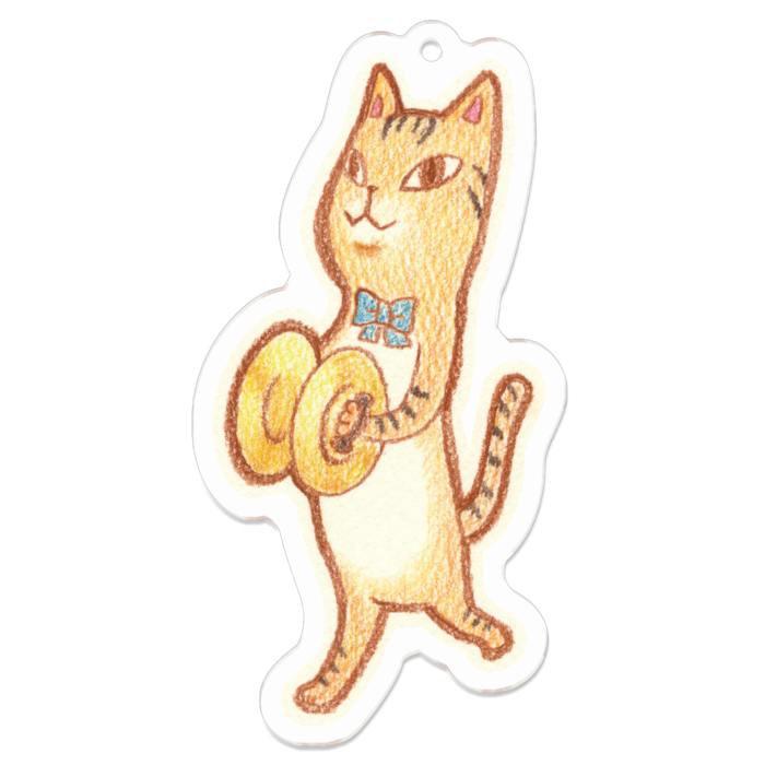 アクリルキーホルダー - 70 x 70 (mm)