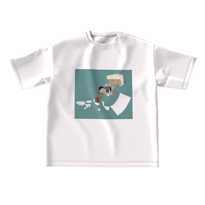 ビッグシルエットTシャツ - L - 正面