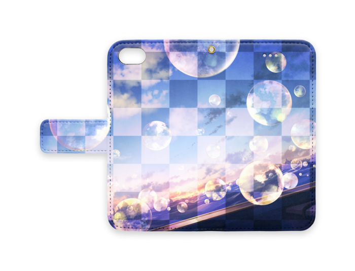 手帳型iPhoneケース - iPhone 8 / 7 - ストラップ穴 あり