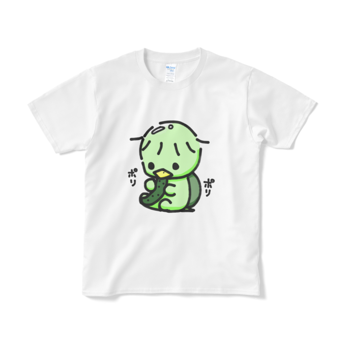 カラーのかっぱTシャツ(短納期) - S - ホワイト