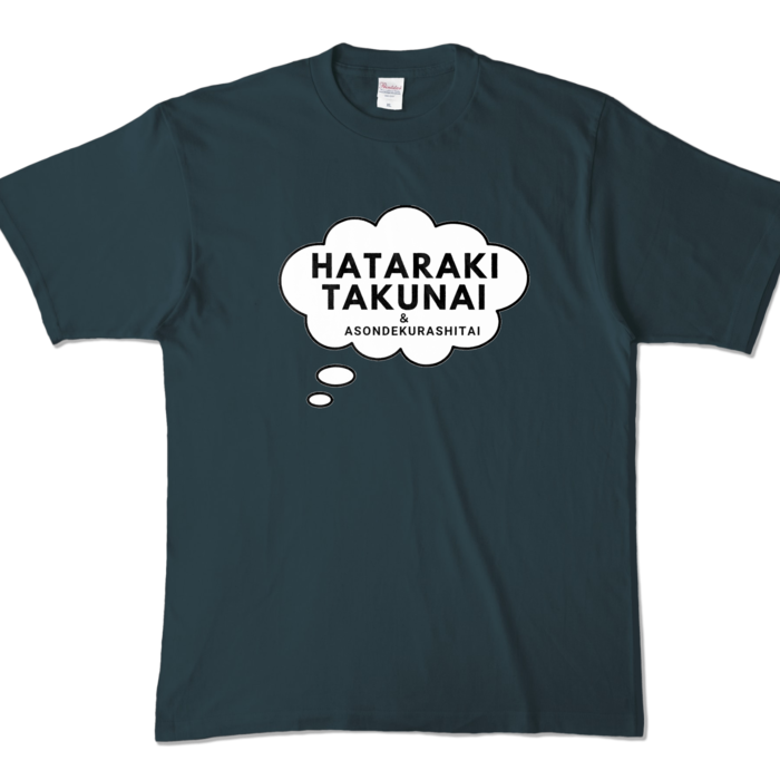 カラーTシャツ - XL - デニム (濃色)