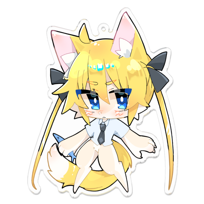 アクリルキーホルダー - 100 x 100 (mm)