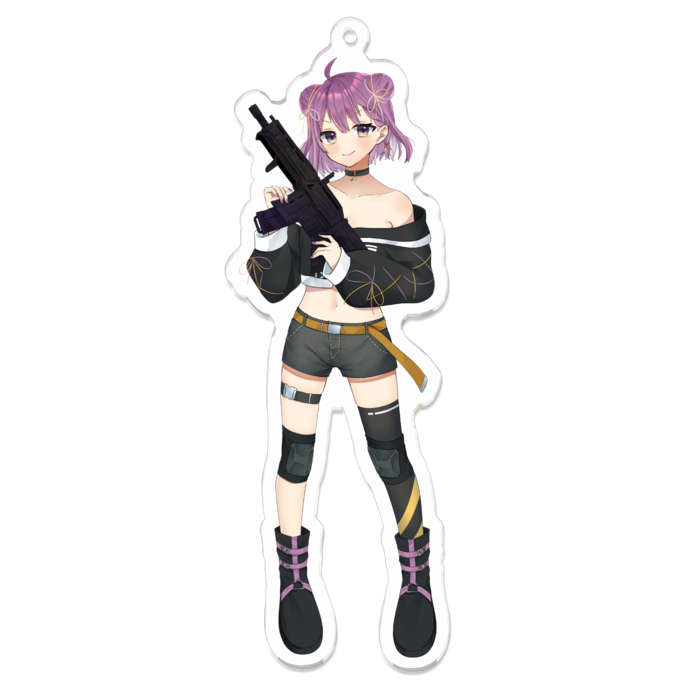 アクリルキーホルダー - 100 × 100 (mm)