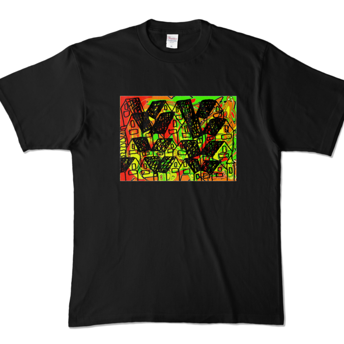 カラーTシャツ - XL - ブラック (濃色)