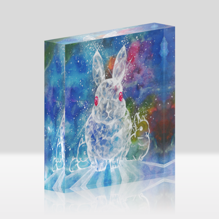 アクリルブロック - 100x100mm