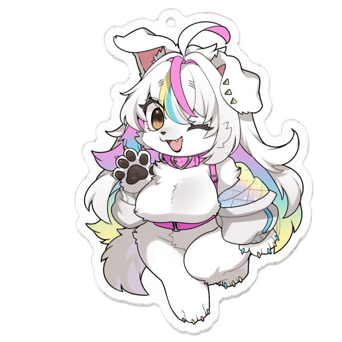 アクリルキーホルダー - 70 x 70 (mm)