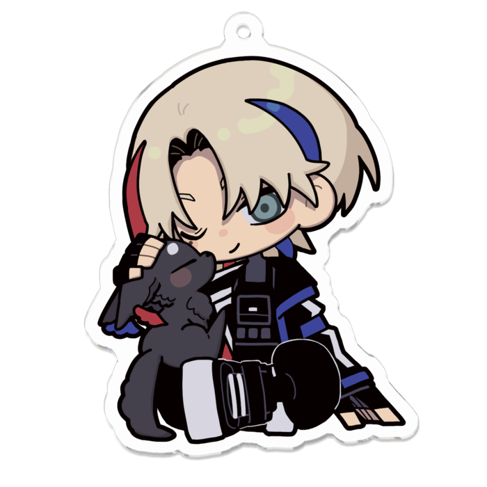 アクリルキーホルダー - 70 x 70 (mm)