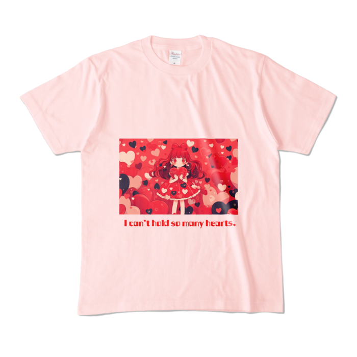 カラーTシャツ - M - ライトピンク (淡色)