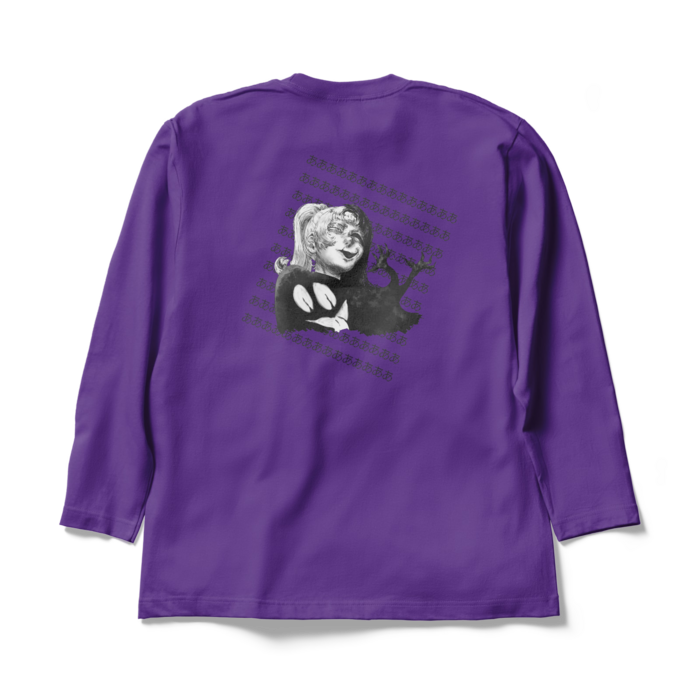 ロングスリーブTシャツ - XL - パープル