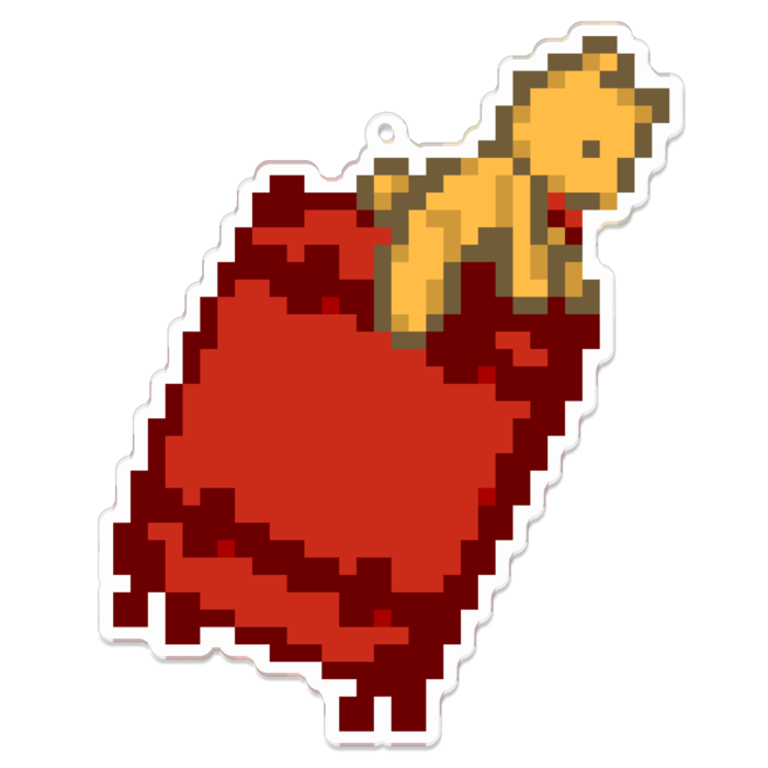 アクリルキーホルダー - 100 x 100 (mm)