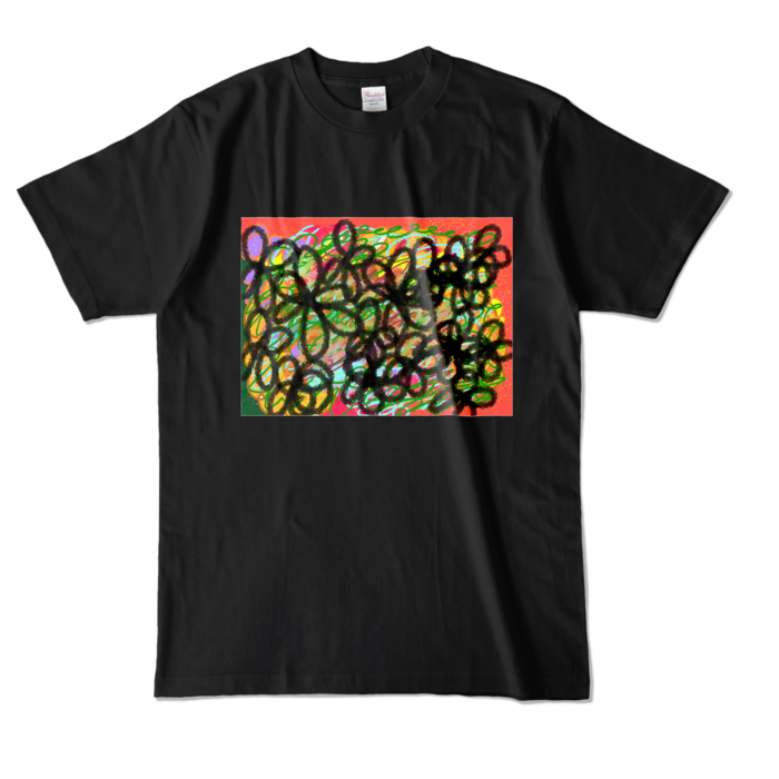 カラーTシャツ - L - ブラック (濃色)