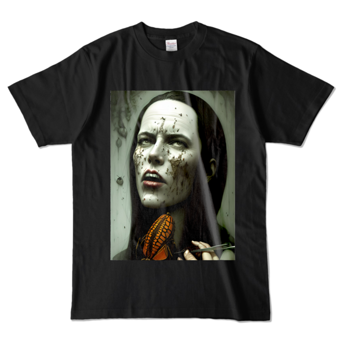 カラーTシャツ - L - ブラック (濃色)