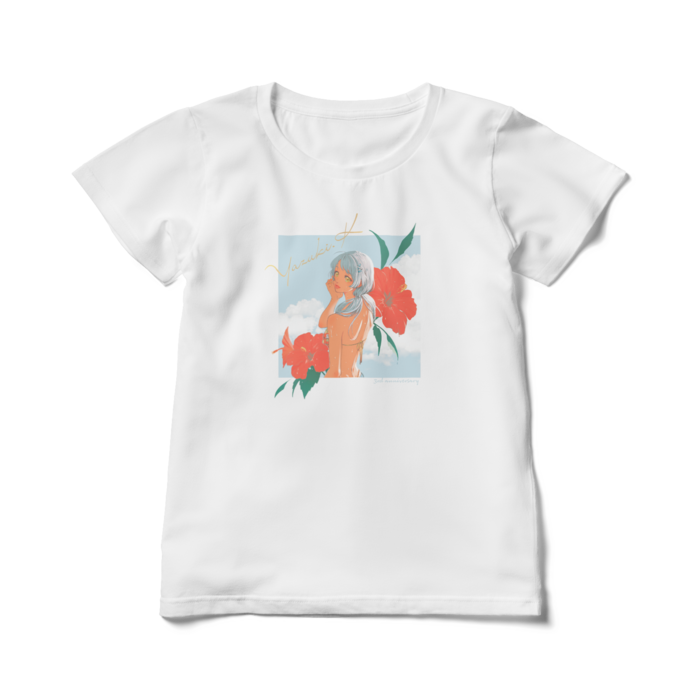 レディースTシャツ - L - 白
