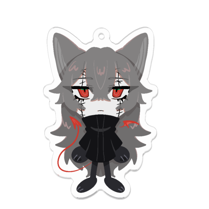 アクリルキーホルダー - 70 x 70 (mm)