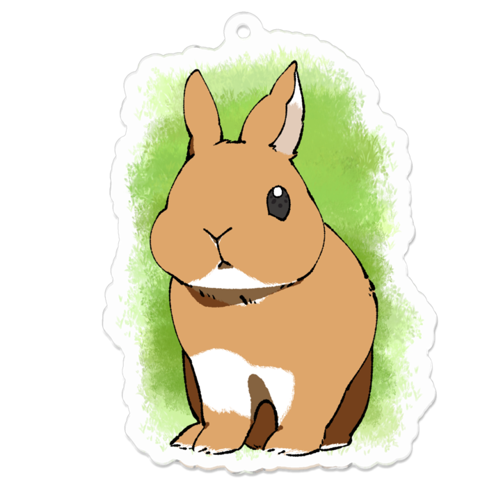 アクリルキーホルダー - 70 x 70 (mm)