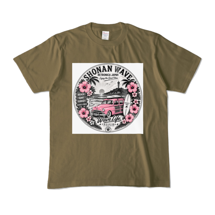 カラーTシャツ - M - オリーブ (濃色)