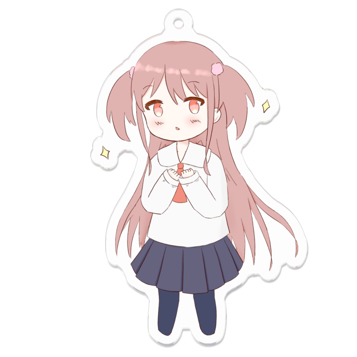 萌花ちゃん アクリルキーホルダー ゆきんこや Booth