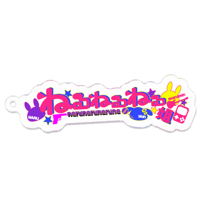 アクリルキーホルダー - 70 x 70 (mm)