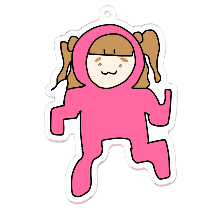 アクリルキーホルダー - 70 x 70 (mm)