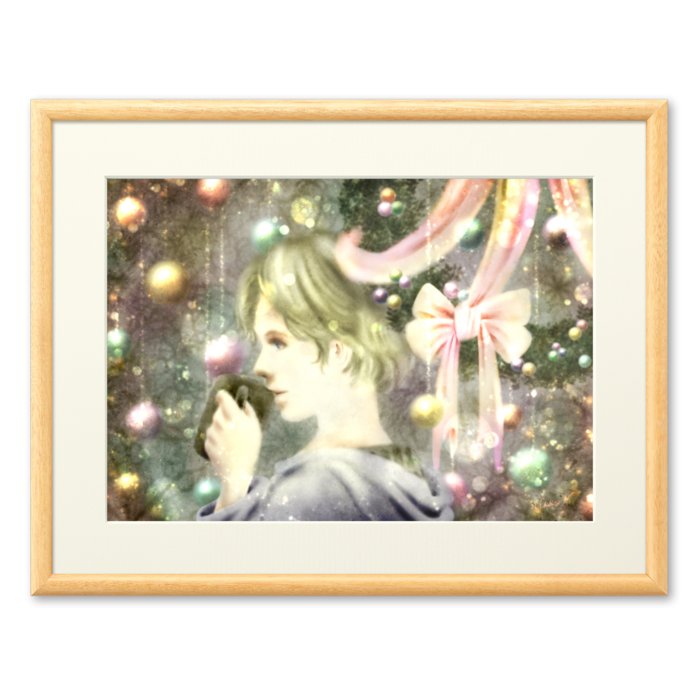 複製画(プリモアート) - A3　　額縁の色・ナチュラル