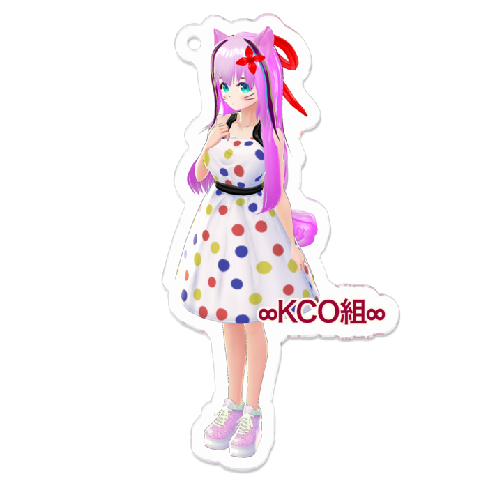 アクリルキーホルダー - 70 x 70 (mm)