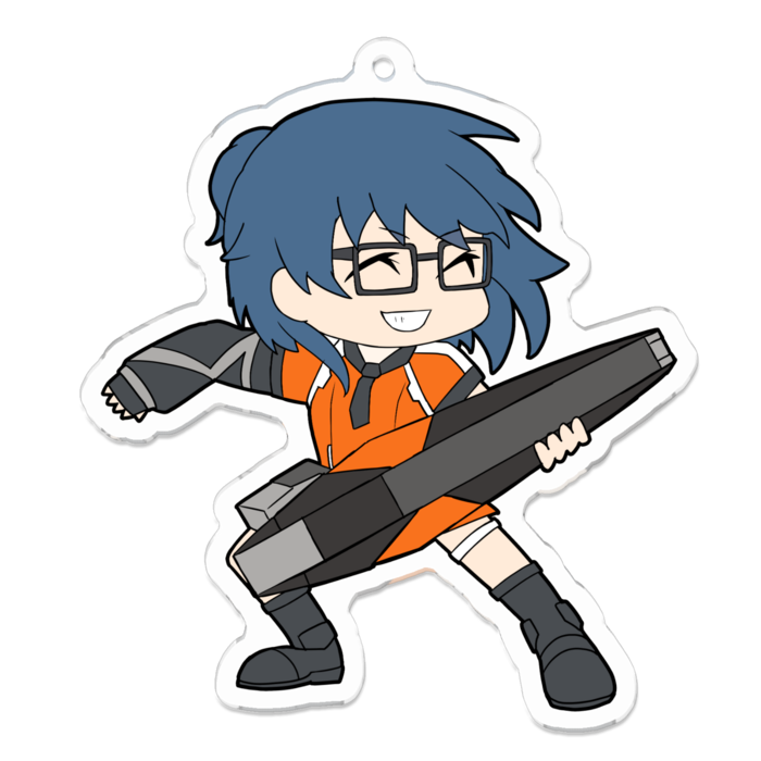 アクリルキーホルダー - 70 x 70 (mm)