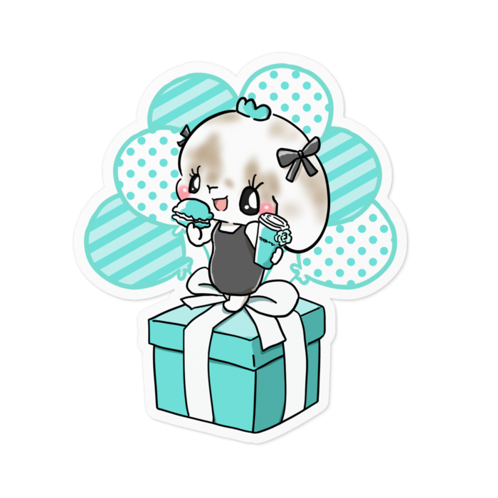 ステッカー - 100 x 100 (mm)