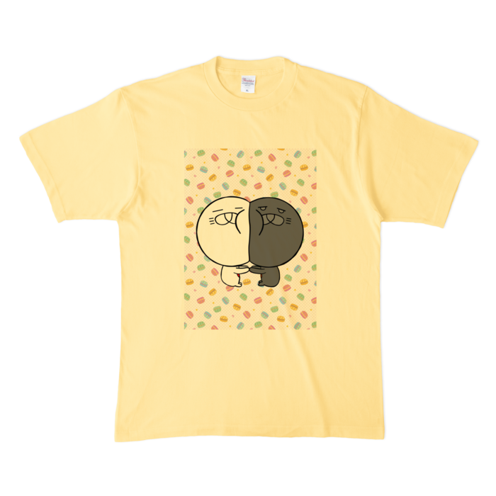 カラーTシャツ(淡色) - XL - ライトイエロー