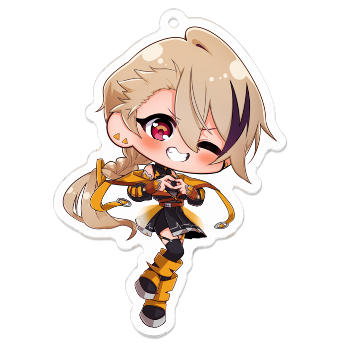 アクリルキーホルダー - 70 x 70 (mm)