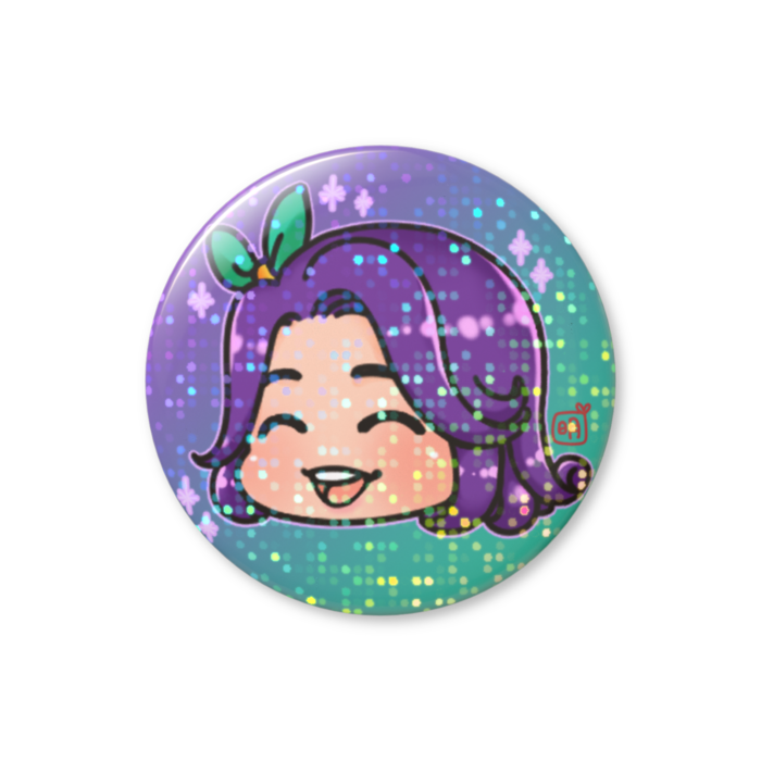 ホログラム缶バッジ - アビゲイル(3)32mm